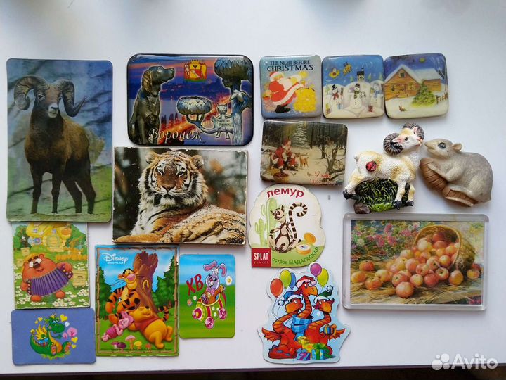 Магниты и фигурки