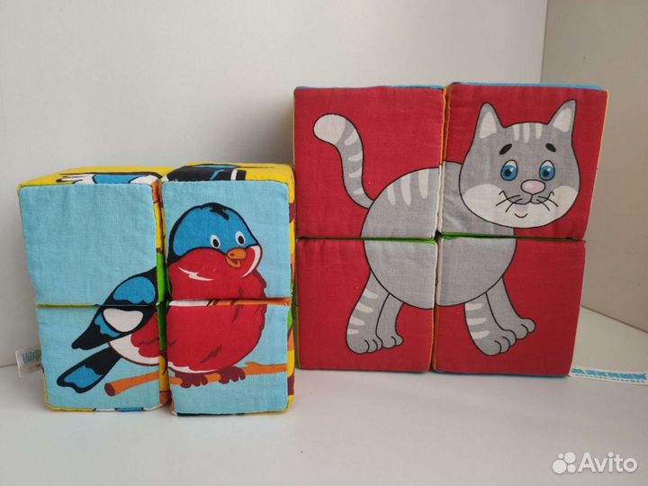 Мягкие кубики