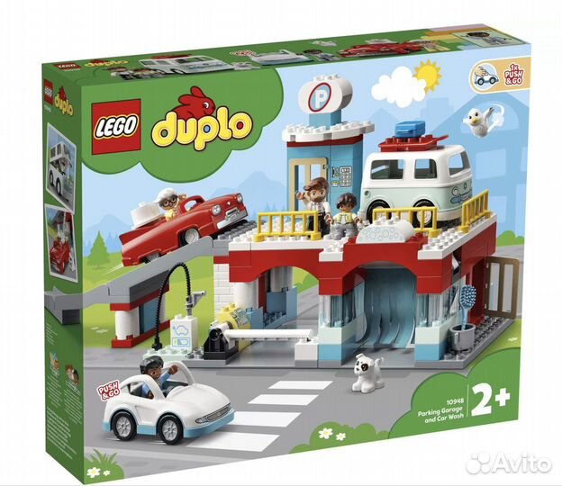 Конструктор lego duplo Town 10948 Гараж и автомойк