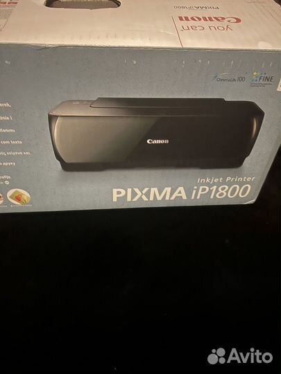 Цветной струйный принтер canon pixma iP1800