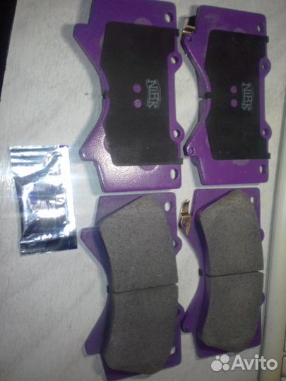 Дисковые тормозные колодки передние nibk PN1541