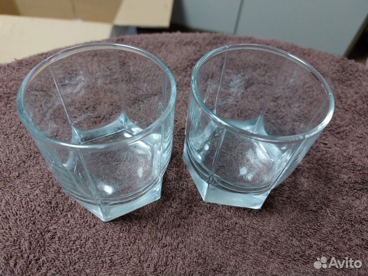 Стаканы для виски шестигранный