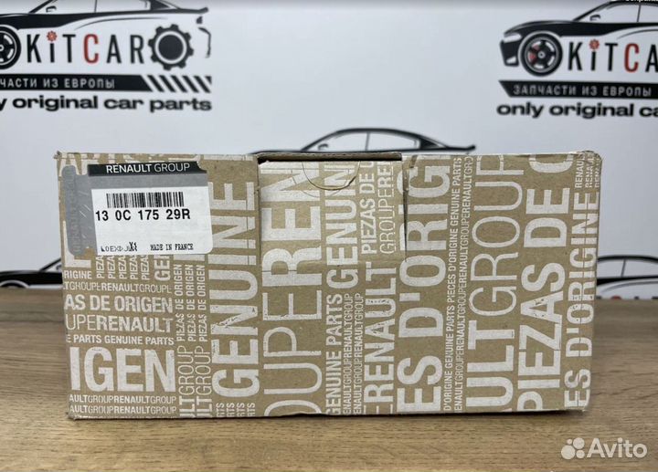 Ремень грм комплект с роликами и болтами renault