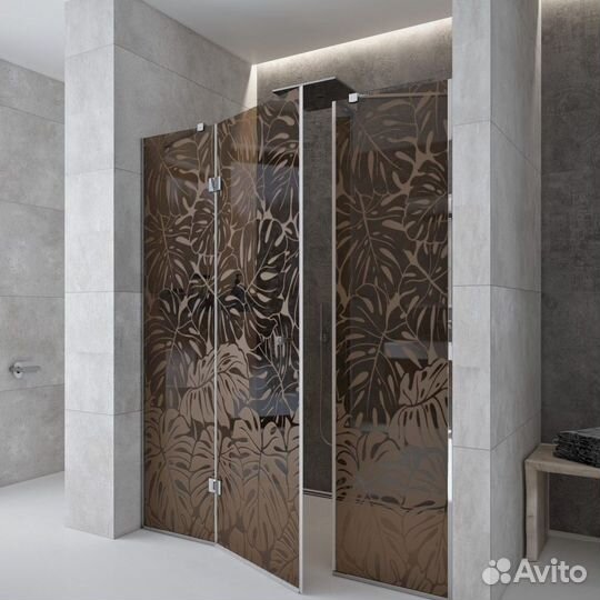 Стекляные душевые перегородки на заказ