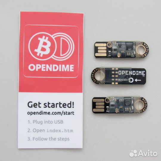 Аппаратный кошелек Opendime v4 Black