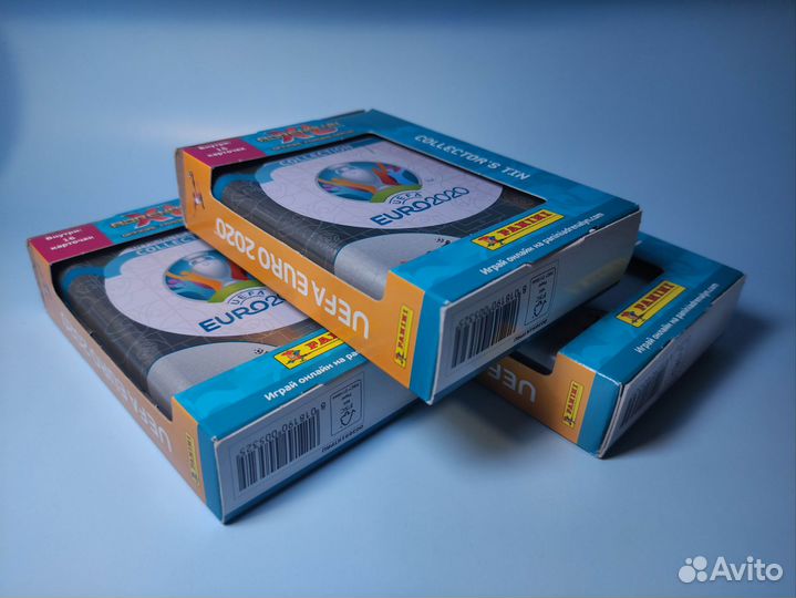 3 подарочных набора panini Чемпионат Европы 2020