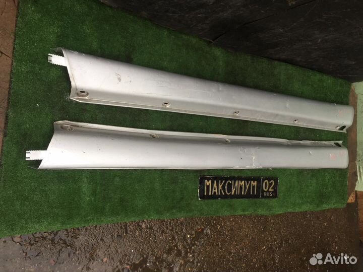 Накладка порога w163 MB ML