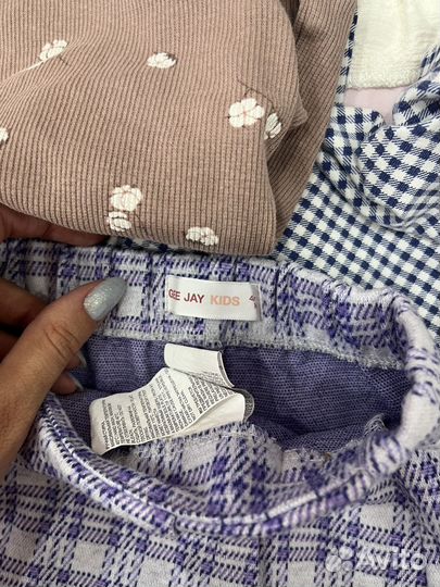 Вещи пакетом на девочку 110 116 zara hm