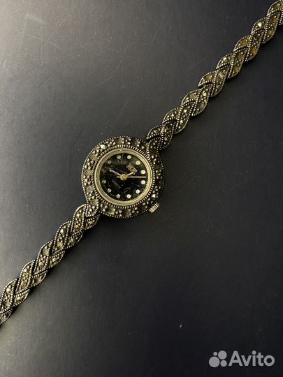 Серебряные часы 925 пробы женские