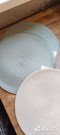 Салфетки плейсматы HM home 2 шт комплект 3 цвета