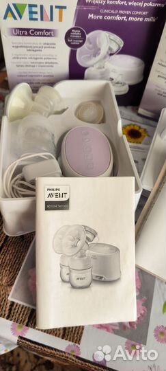 Молокоотсос avent электрический