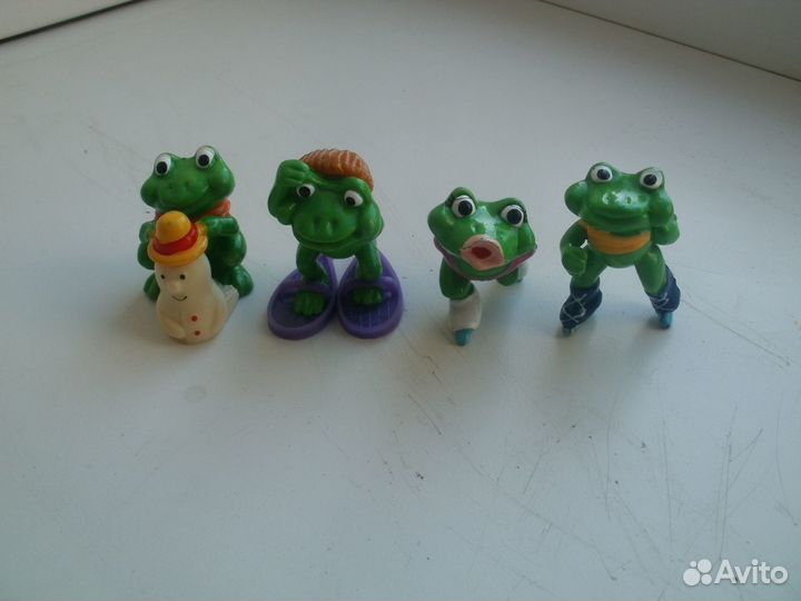 Игрушки из киндер-сюрпризов 90-х