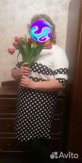 Платье летнее в горох