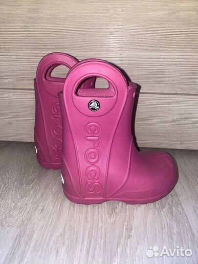 Резиновые сапоги crocs c7