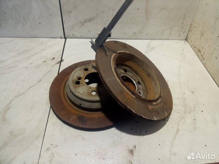 Диски тормозные (комплект) задние Mercedes-Benz