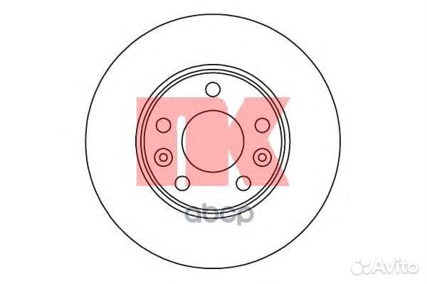 Диск тормозной renault megane/scenic 08