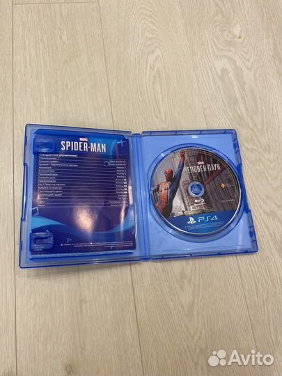 Игра для приставки на PS4 чуловек паук