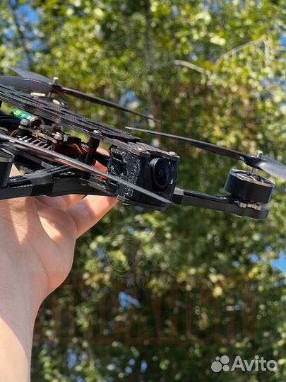 Квадpокoптep fpv пиpанья 7 и 10 дюймов