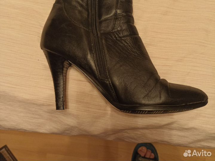 Сапоги женские натуральная кожа
