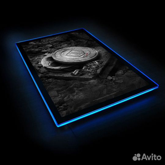 Zack Snyder’s Justice League B&W Film Can LED Post