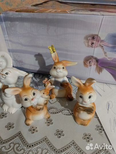 Заяц фарфор