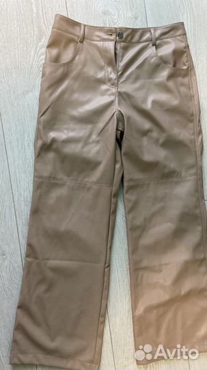 Брюки кожзам новые