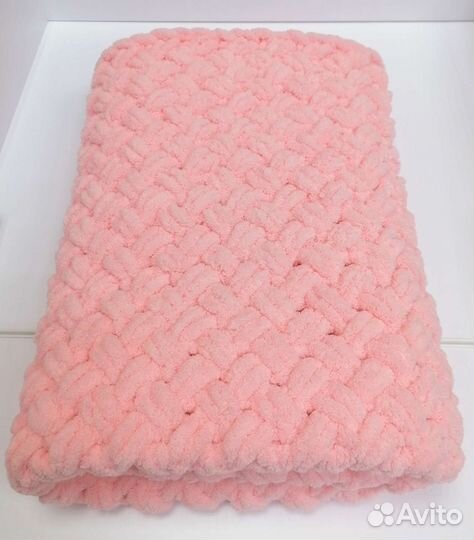 Плед плюшевый мягкий 80*80 см