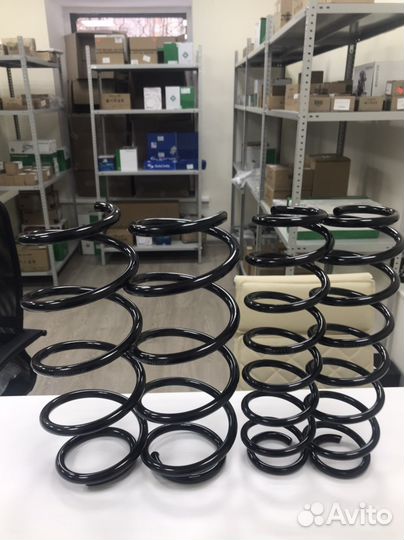 Пружины перед polo rapid