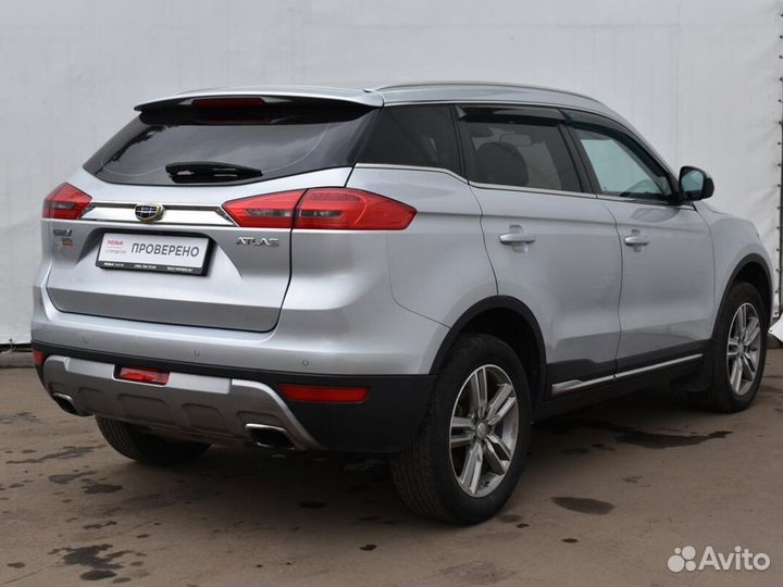 Geely Atlas 2.4 AT, 2018, 110 174 км
