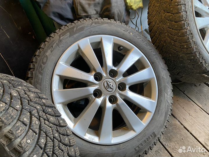 Диски с зимней резиной Pirelli Ice Zero 2 Toyota