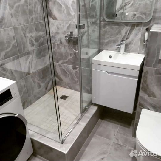 Ремонт любой сложности/Ванные комнаты под ключ