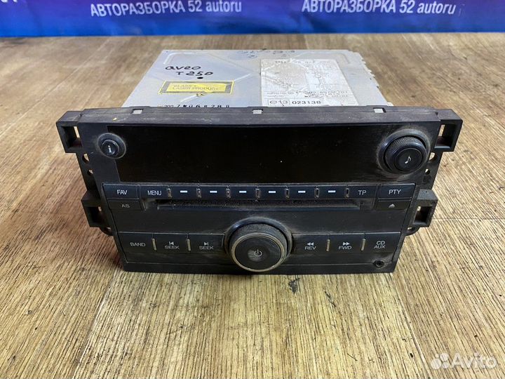 Магнитола Авео Т250 Chevrolet Aveo