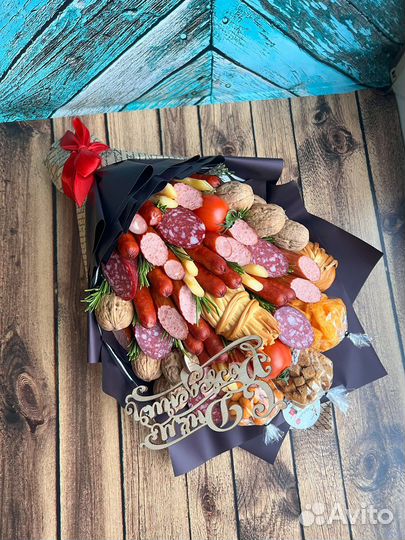 Съедобные букеты для мужчин