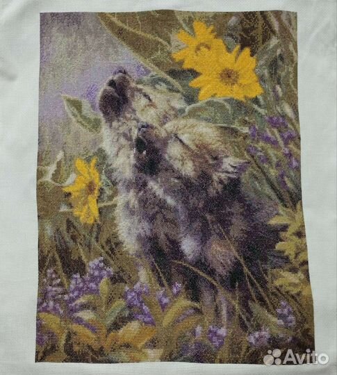 Вышитые работы