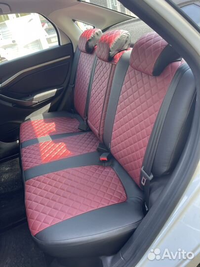 Авточехлы из экокожи для LADA Vesta