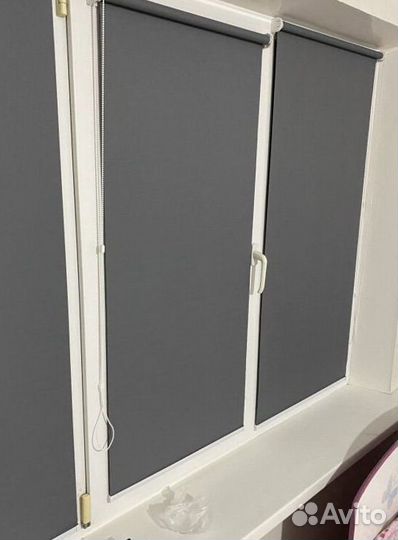 Рулонные шторы блэкаут в коробе B9099