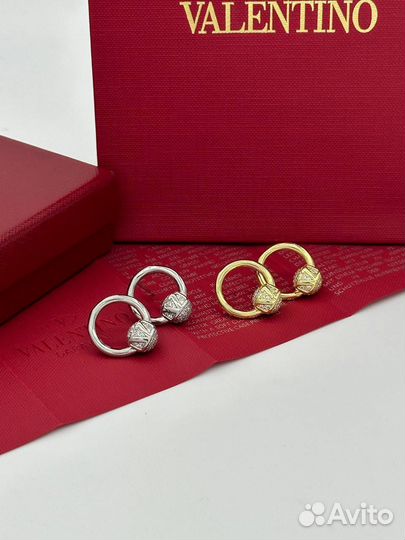 Серьги Valentino