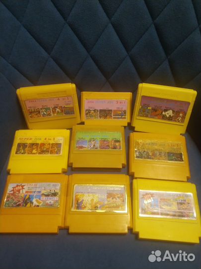 Картриджы денди