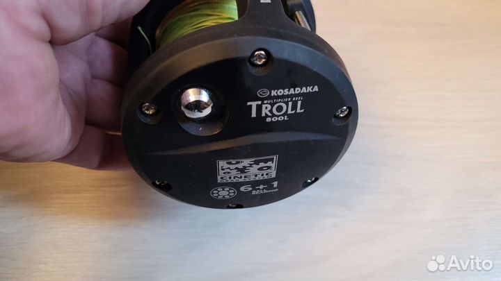 Катушка рыболовная мультипликаторная