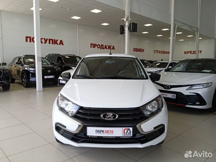 LADA Granta 1.6 МТ, 2021, 90 100 км