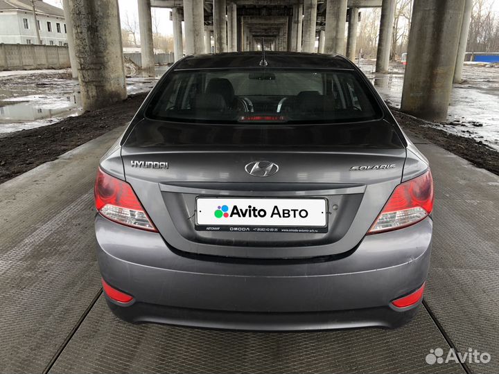 Hyundai Solaris 1.4 МТ, 2011, 206 000 км