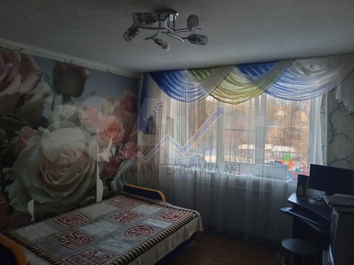 Комната 33,3 м² в 2-к., 3/4 эт.