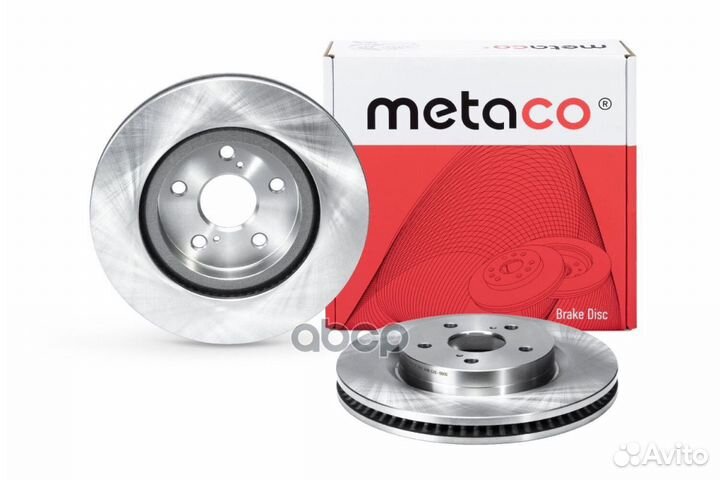 Диск тормозной передний вентилируемый, toyota