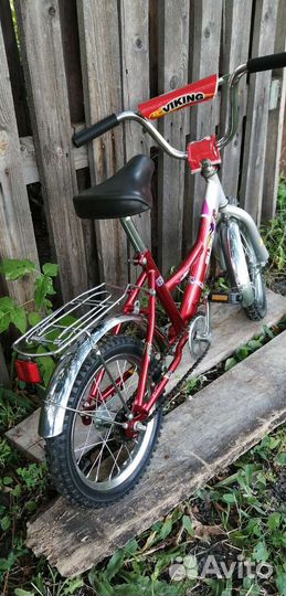 Новый детский велосипед