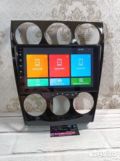 Магнитола Mazda 6 android новая