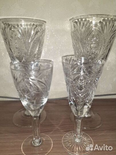 Хрустальная посуда Чехия