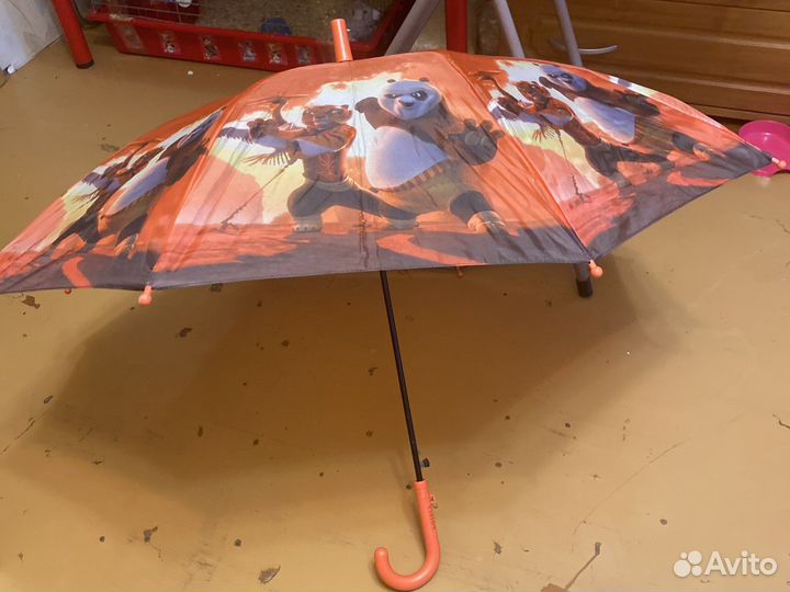 Детский зонтик кунг-фу панда