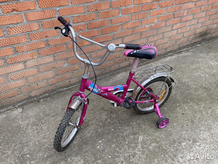 Детский велосипед с ручкой бу