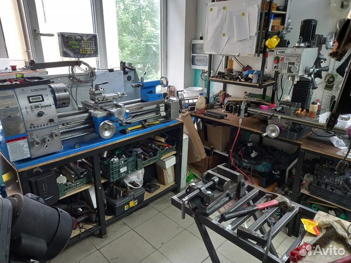 Токарные, фрезерные и слесарные работы