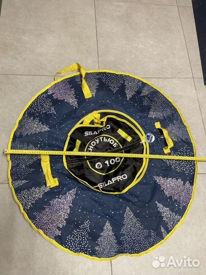 Тюбинг ватрушка 100 см бу